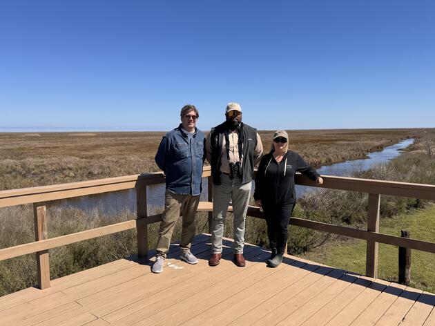 A Century of Stewardship: Audubon’s Marshall Johnson Visits Paul J. Rainey Wildlife Sanctuary
