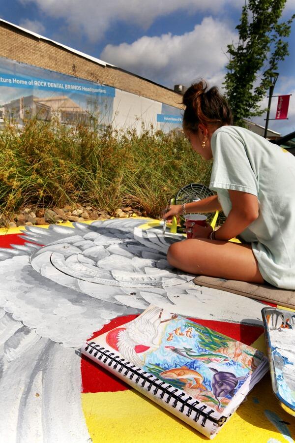 Audrey Davis Painting Audrey Davis Painting