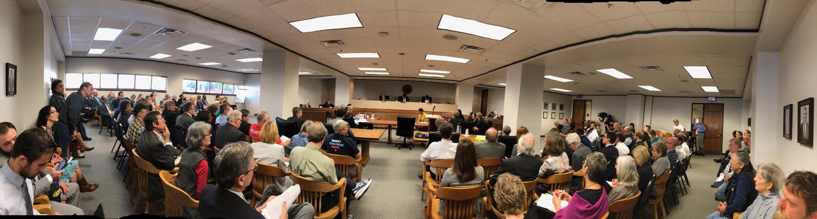 Crowd at PSC Net Metering Hearing Crowd at PSC Net Metering Hearing